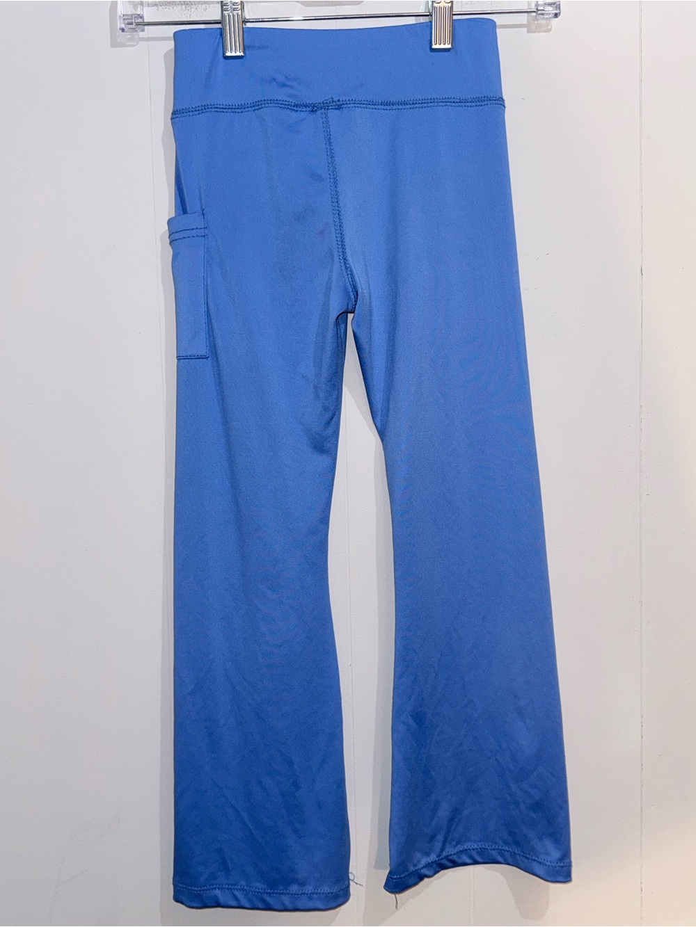 RBX Active Girls Blue Flare Yoga Pants with Side Pocket Size L 6X EUC - Picture 2 of 6